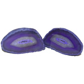 Geode gemene agat mov unicat 9 cm.