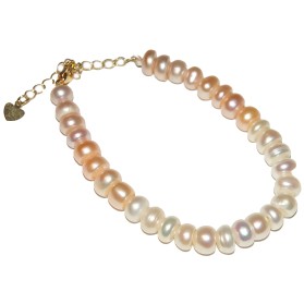 Bratara perle de cultura mix - 6 mm Bratara perle de cultura mix - 6 mm