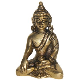 Statueta Buddha metal - 8 cm model 1