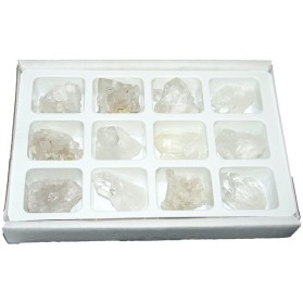 Cuart alb clustere SET 12 bucati Cuart alb clustere SET 12 bucati