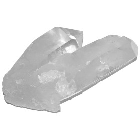 Cuart alb geaman tantric unicat  14 cm. , Cuart lemurian geaman tantric unicat  14 cm.