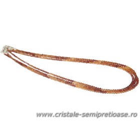 Colier granat hessonit fatetat Colier granat hessonit fatetat