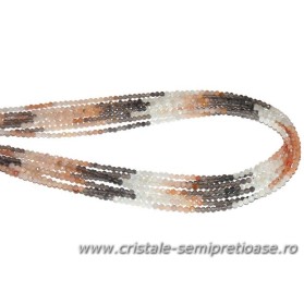 Colier piatra lunii mix fatetat Colier piatra lunii mix fatetat
