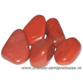 Jasp rosu rulat - 1 cm. Jasp rosu rulat - 1 cm.