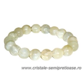 Bratara piatra lunii alba -10 mm Bratara piatra lunii alba -10 mm