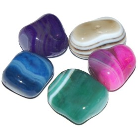 Set agate mix - 1 cm