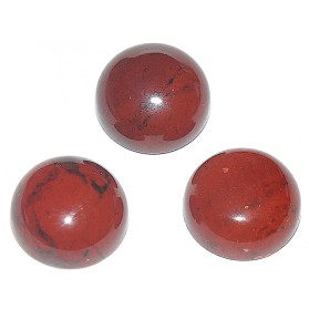 Jasp rosu cabochon - 0,9 cm Jasp rosu cabochon - 0,9 cm